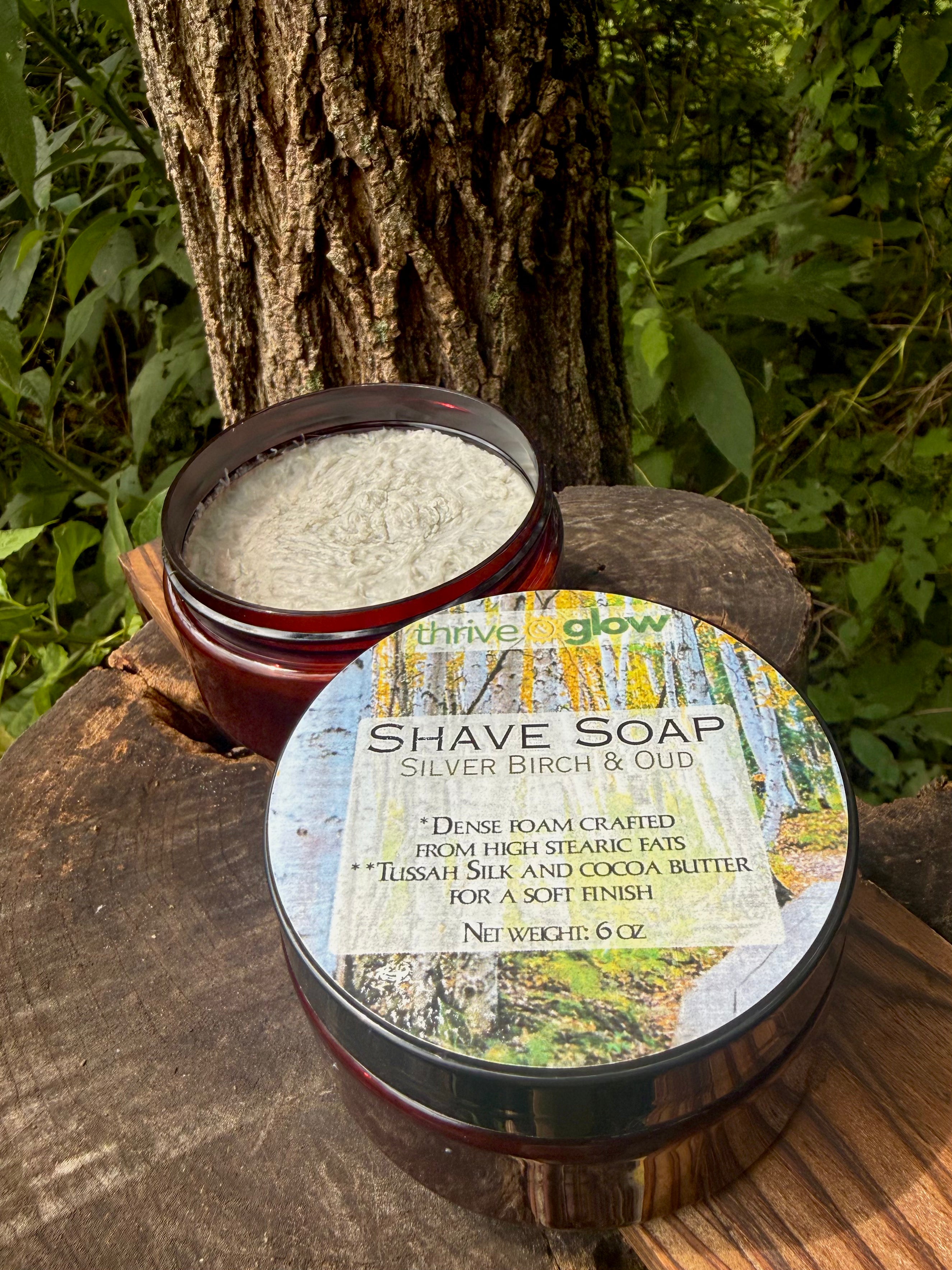 Shave Soap ('finished' with cocoa butter)