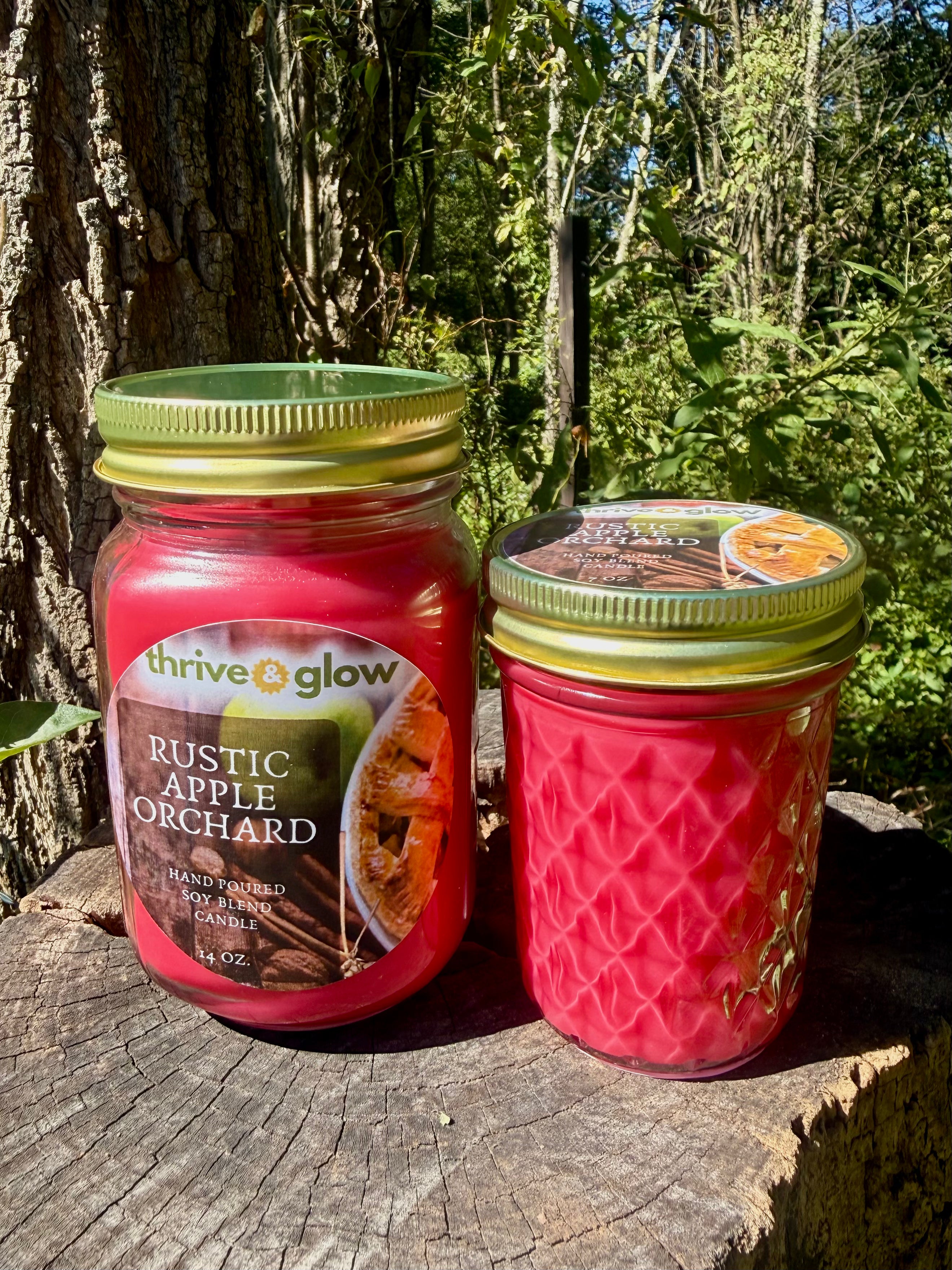 Rustic Apple Orchard (crackling wood wick)