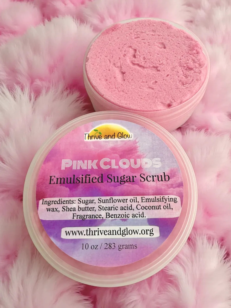 Pink Clouds Emulsified Sugar Scrub *Vegan*
