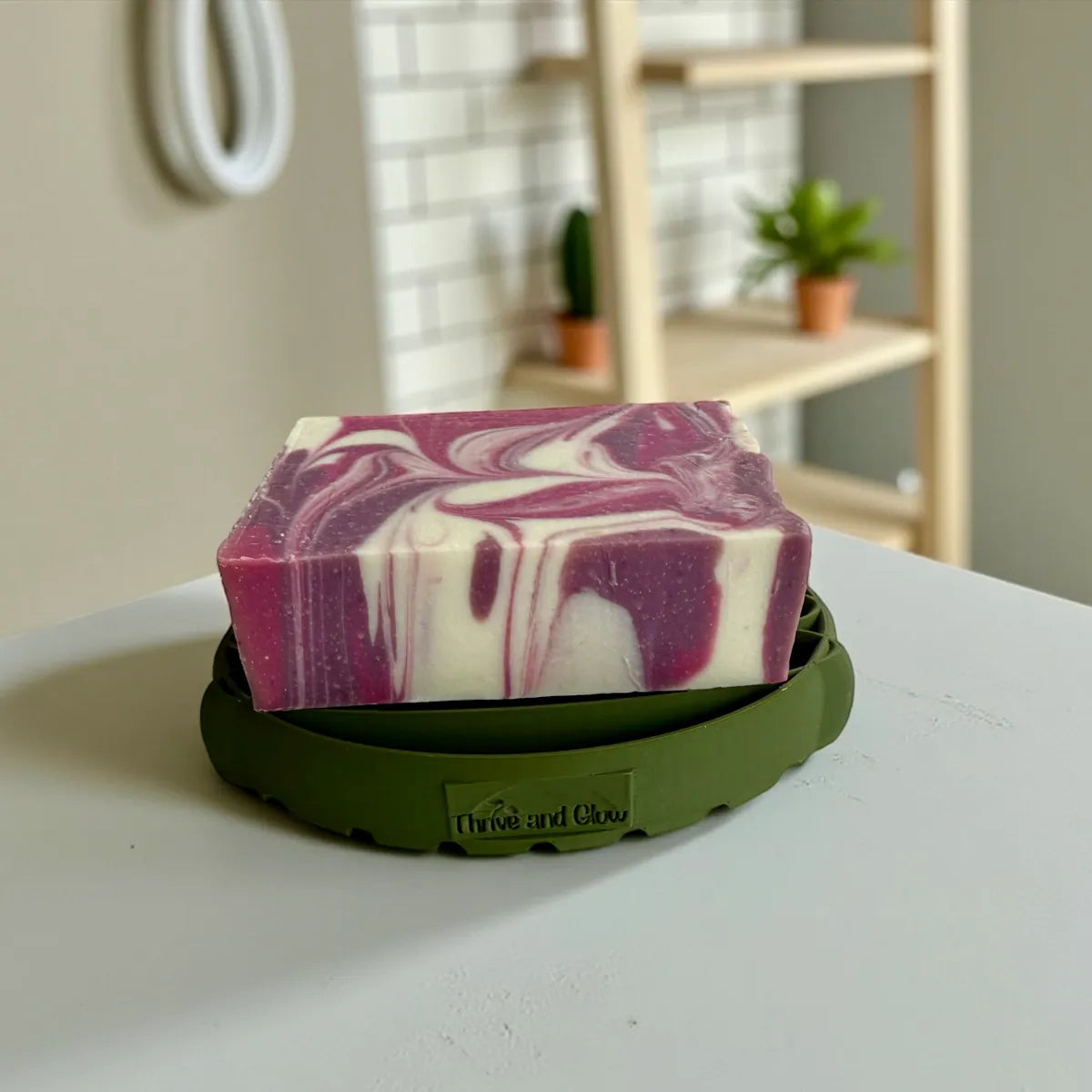 Soap Dishes with TnG logo (designed and printed by Nathan Malick)