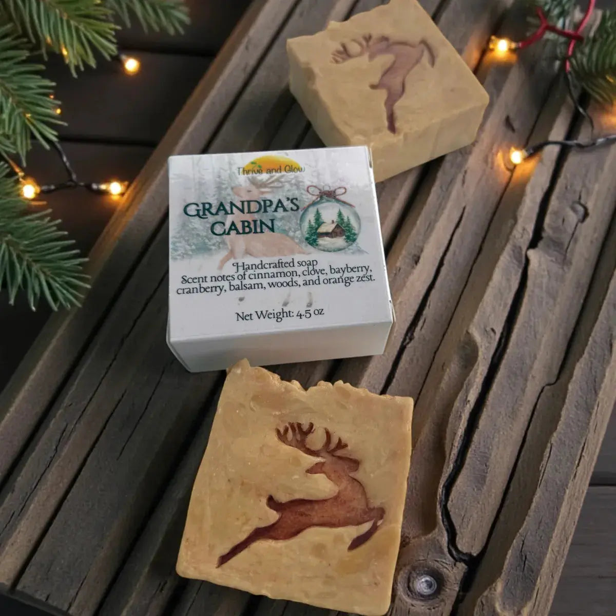 Grandpa's Cabin (Hot Processed Soap) Thrive and Glow