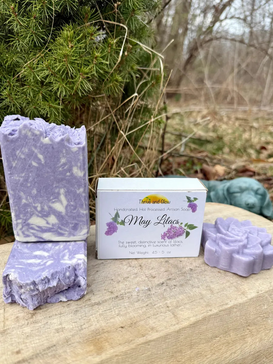 May Lilacs Triple Butter Soap **Vegan