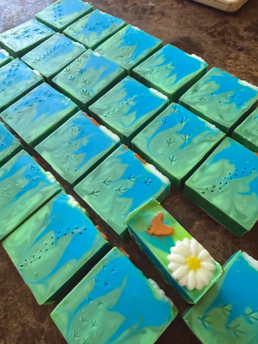 Chicken Soap for the Soul (Bergamot, Lime, Earl Grey Tea, Cucumber, Amber, Musk)