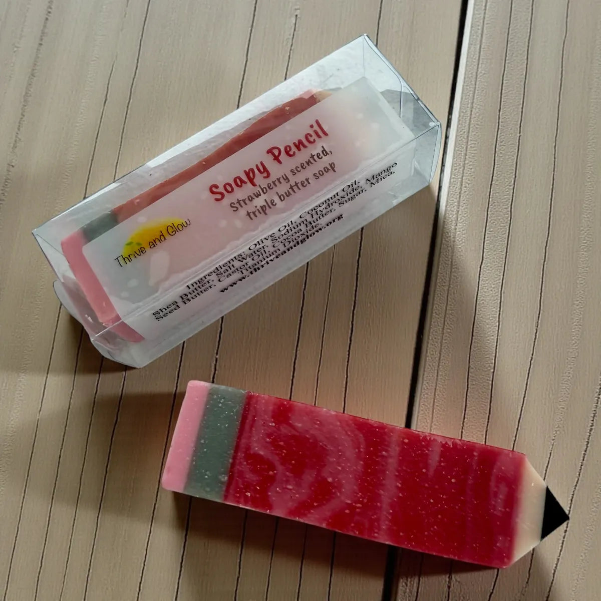 Soapy Pencils triple butter soap *vegan*