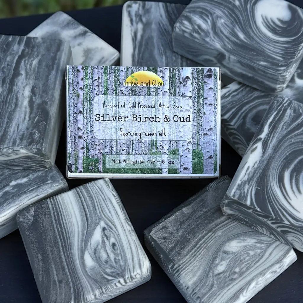 Silver Birch and Oud (Featuring tussah silk)