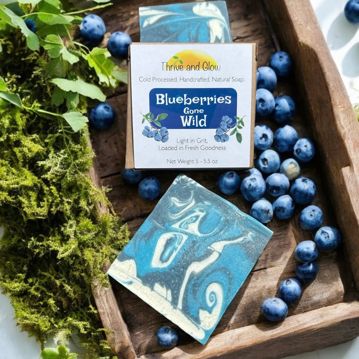 Blueberries Gone Wild (light grit)