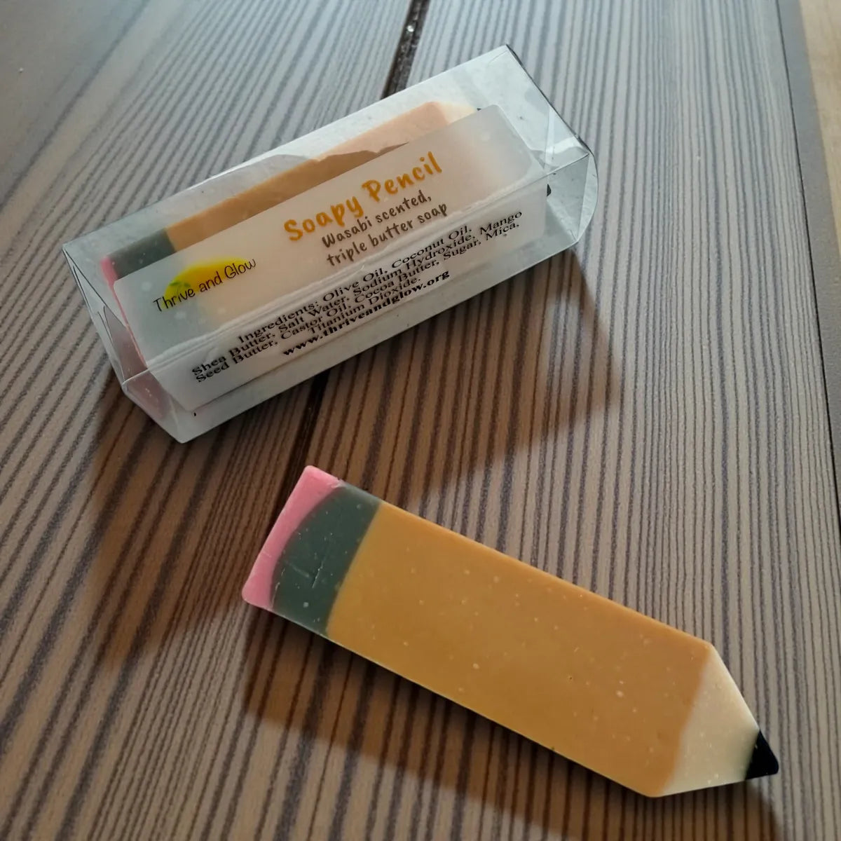 Soapy Pencils triple butter soap *vegan*