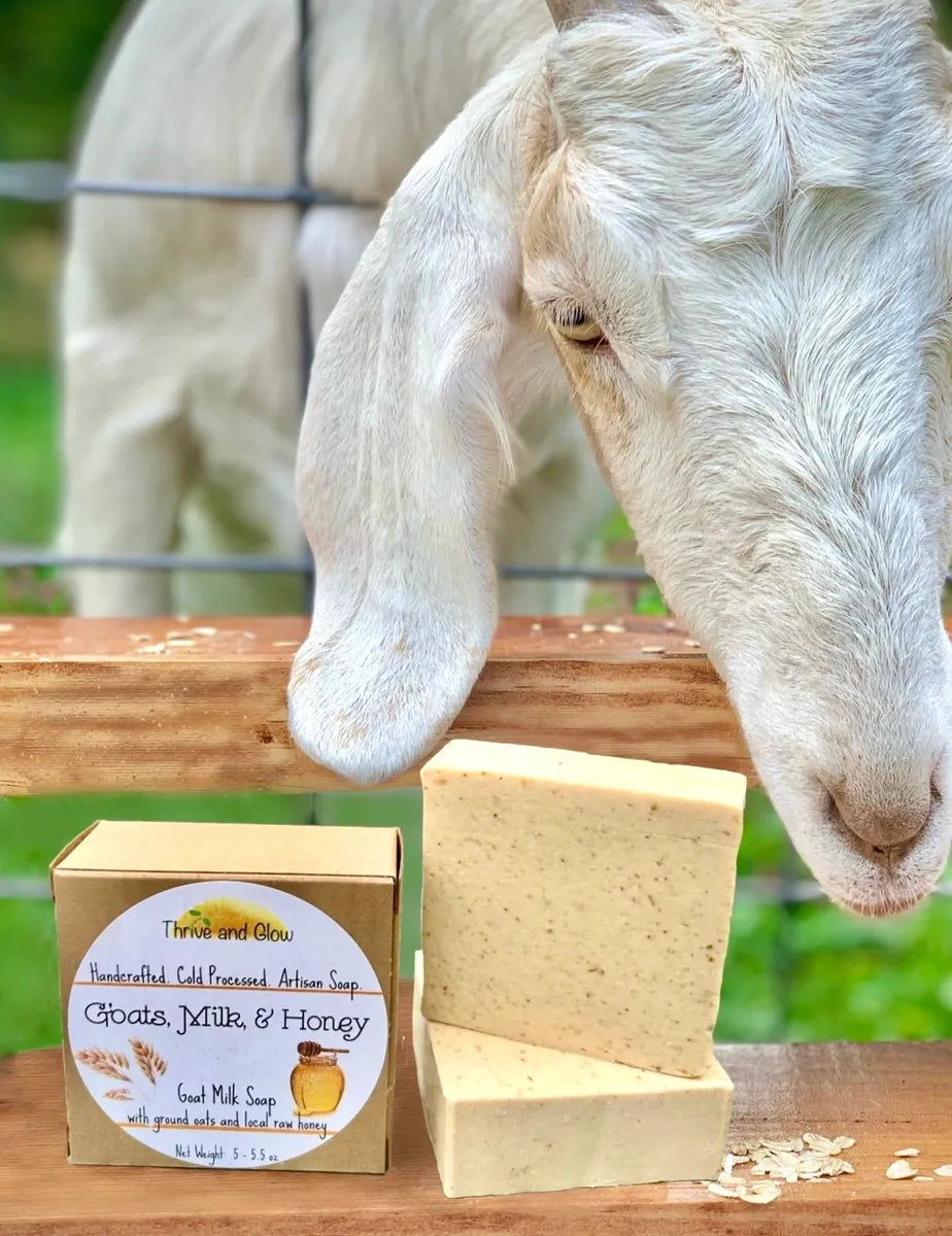 G'oats, Milk, & Honey (goat milk soap)