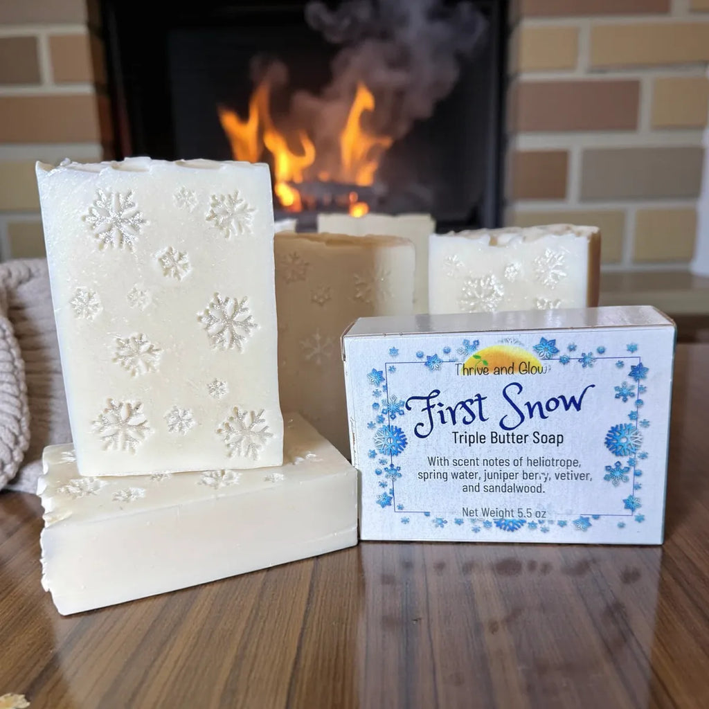 First Snow Triple Butter Soap *Vegan*
