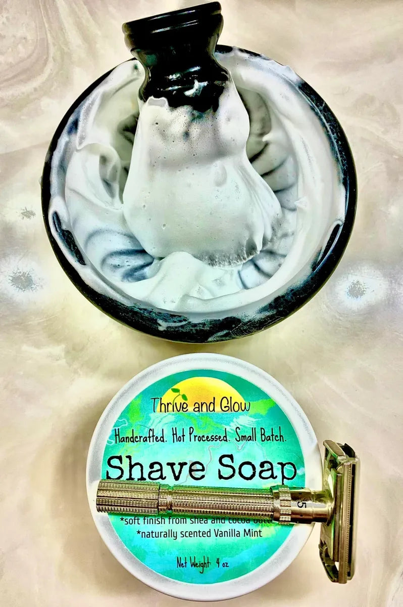 Shave Soap ('finished' with cocoa butter)