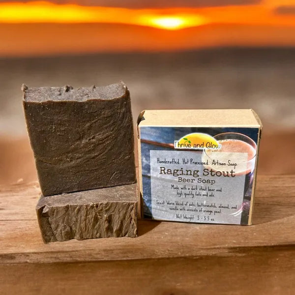 Raging Stout (beer soap)