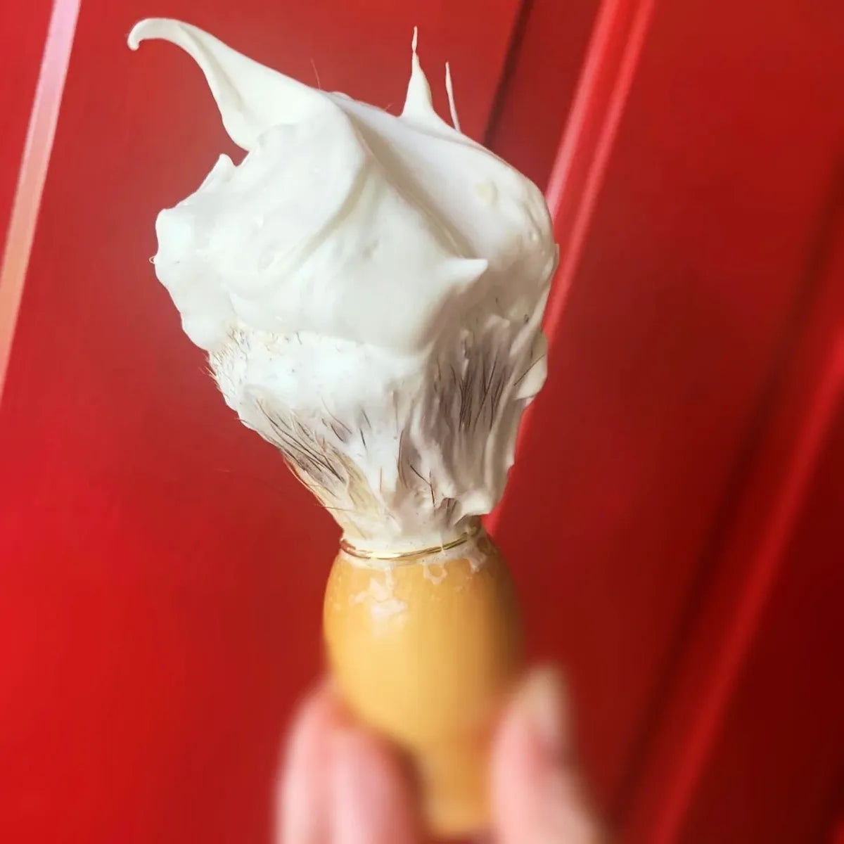 Shave Soap ('finished' with cocoa butter)